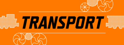 Grafika promocyjna bezpłatnego transportu podczas Industriady 2026